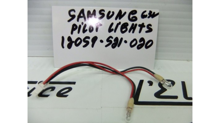 Samsung 12059-521-020 lampes témoins 6.3V